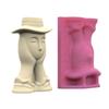 Succulent Vase and Pen Holder Silicone Mould Succulent Planter Mold Crafting Molds for Concrete and Epoxy Resin Casting