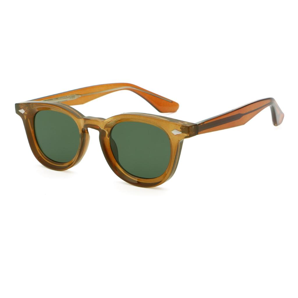 High-End Retro Cross-Border Unisex Sunglasses with Insert Temple, Style 6248