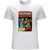 AOXINDA Creepshow T-Shirt Comic Book Poster Retro Horror Film Graphic Tee 100% Cotton T-Shirt White