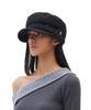 HILLDA Heritage Newsboy Cap [Black]