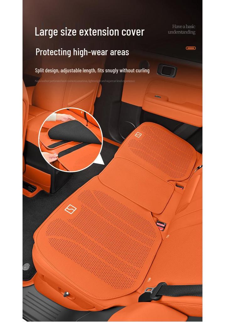 Zeekr Ultra-Thin Breathable All-Season Seat Cushion for Models 001/007/009/7X/X/MIX