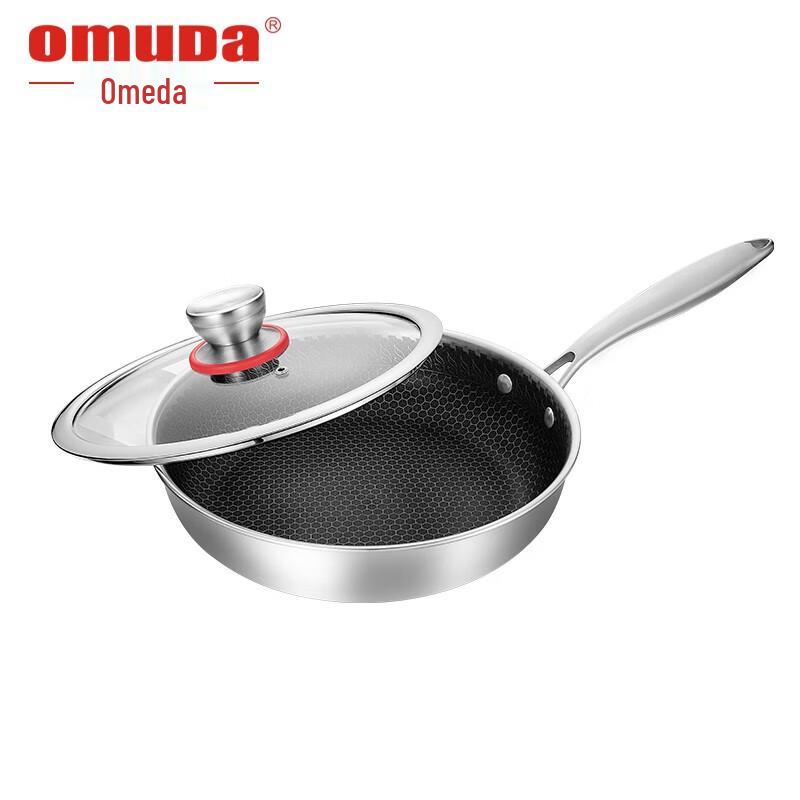 Oumeida 316 Edelstahl Antihaft-Wok