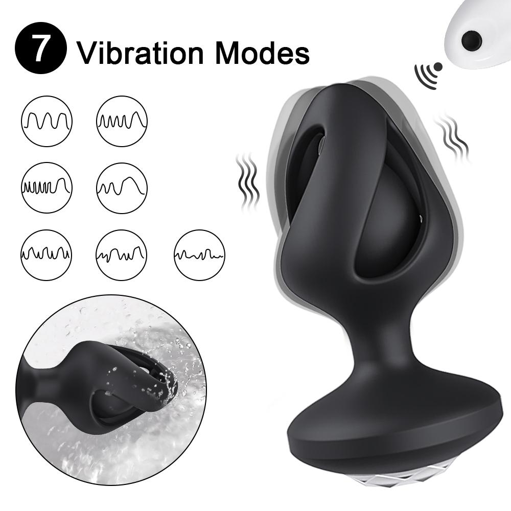 Wireless Remote Control Anal Plug Vibrator Butt Plug for Women Prostate Massager Adults Buttplug Couple Sex Toys