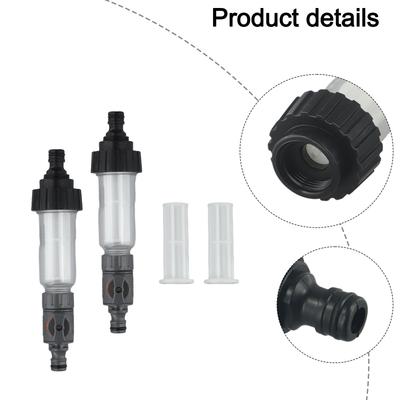 Filtro de Água para Caravana Equipamento para Autocaravana Pátio Fluxo de Água Ajustável Fácil de Limpar Compatibilidade Flexível Remoção de Impurezas