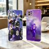 Lamar Jackson American Football 8 Handyhülle Für Samsung S25,S24,S21,S22,S23,S30,Ultra,S20,Plus,Fe Transparente Hülle