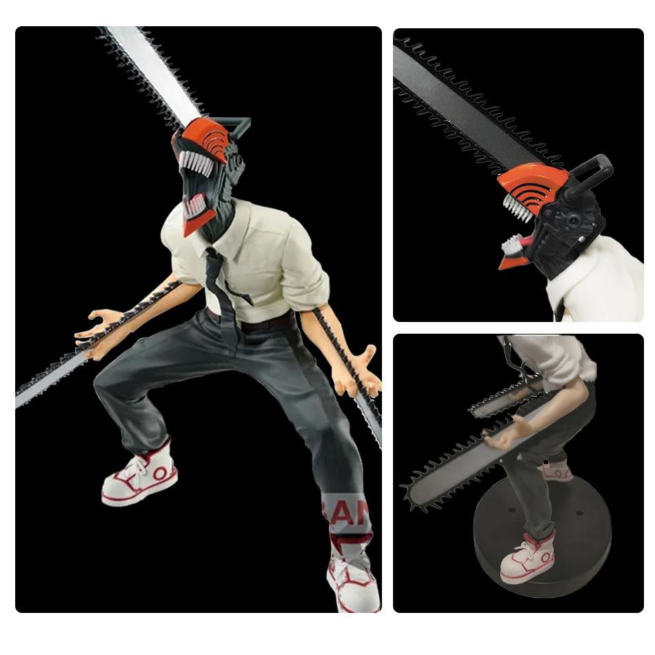 18 cm große Anime-Figur „Power Denji“ aus PVC, Kettensägenmann-Figur, Sammlerstück für Erwachsene, Puppenspielzeug