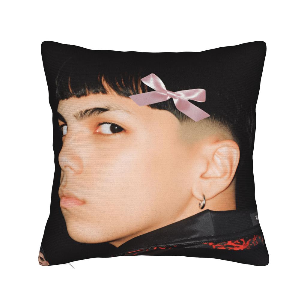 Rapper M-Milo J Pillow Case Fashion Pillow Cover Graphic Pillowcases For Sofa Bedroom Home Decor