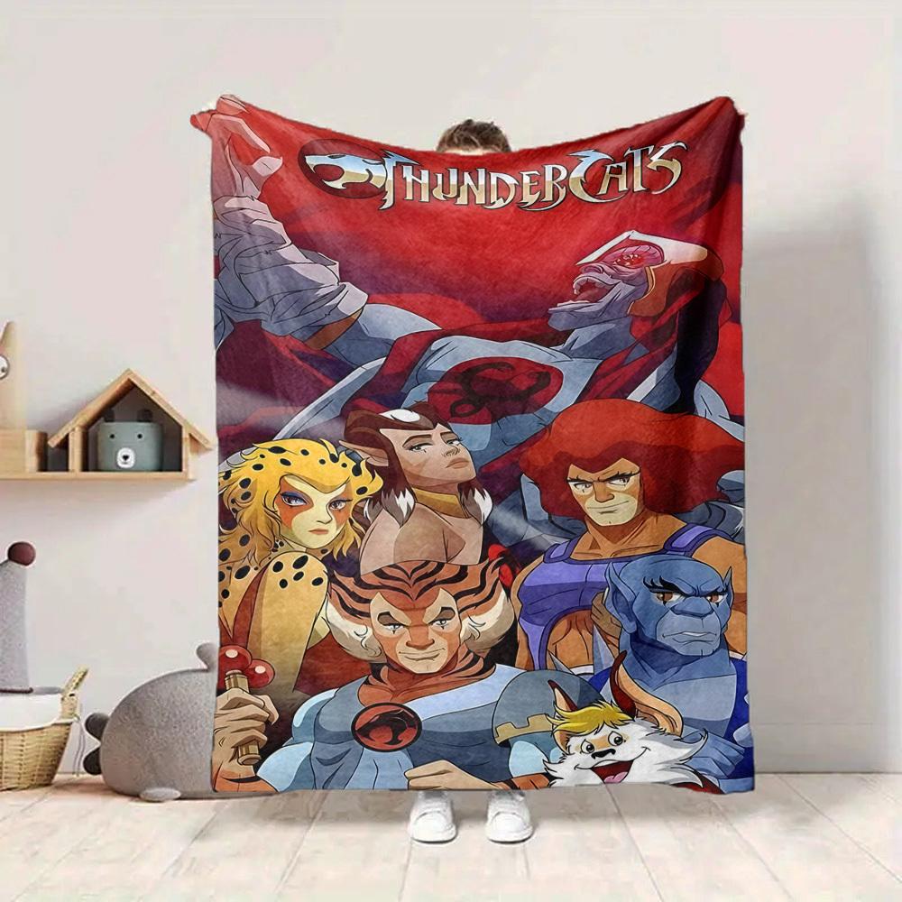 1pc Thundercats Blanket Versatile for Couch, Office Bed