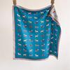 New double-sided silk scarf splicing fashion new versatile neck professional scarf popular recommendation trend