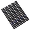 5Pcs Dual Scale Digital Fish Tank Thermometer 4-36 0-50 Temperature Sticker  Fish Tank