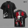 One Piece Anime Men's Women's Vintage Washed Oversized T-shirt Hip Hop Streetwear Y2k Harajuku Cotton Short Sleeve High Quality Female Male Clothing