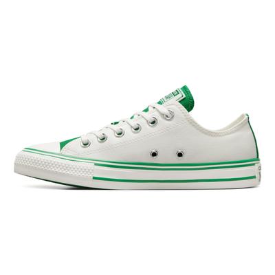 Baskets basses Chuck Taylor All Star Retro Varsity pour femmes Blanc Blanc cassé A07142C