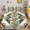 Casa Biancheria da letto 3D Stampa Paisley di alta qualità Donna Misura King Decorazione Camera da letto Set Copripiumino Copriletto