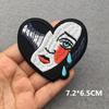 Embroidered Patches On Clothes Punk Patches For Clothing Diy Skull Stripes Stickers Cartoon Patches Appliques Badges