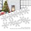 1 Pack Snowflakes Decoration NonWoven Fabric Christmas Decor Snow Sequins Silver 6cm