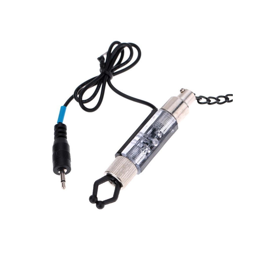Iron Bite Alarm bite indicator LED Illuminated Fishing bite indicator Night Fishing синий