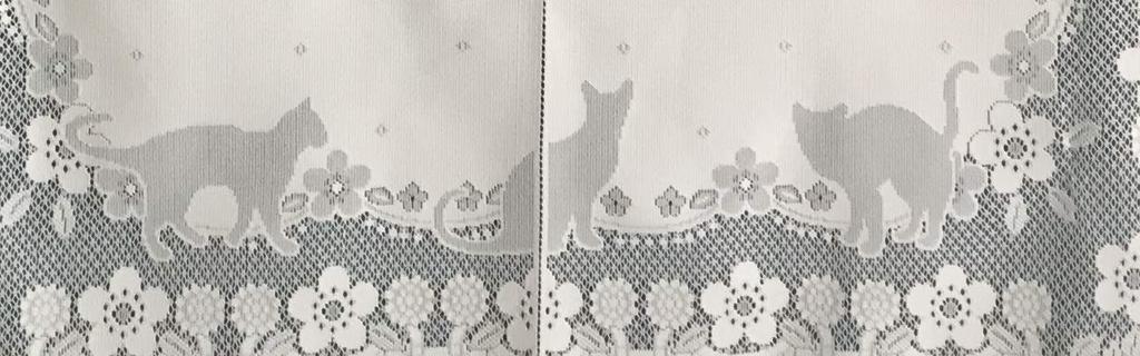 JUKE19 Noren Privacy Long Cute Cat Stylish Interior for Living Easy To 1 Width Length 150cm (Japanese Curtain) - Partition, Screen, Thick, Curtain,