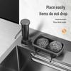 OLOEY Stainless Steel Kitchen Sink Soap Dispenser Set