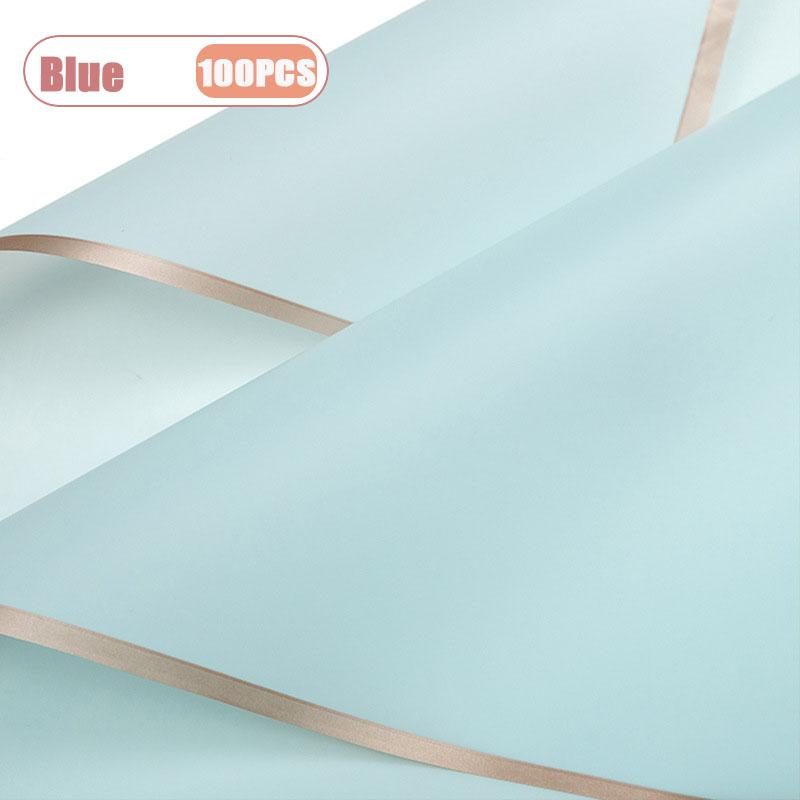 Waterproof Floral Wrapping Paper Double Sided Flower Bouquet Wrap for Wedding Birthday Party Decoration Floral Supplies