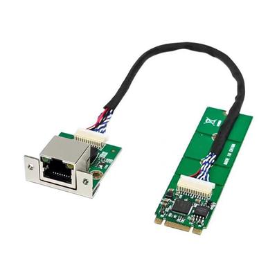 B+M Key Networking Card Single Port Ethernet Card Adapters I225-V 2.5G/1000/100Mbps Networking Card Replacement