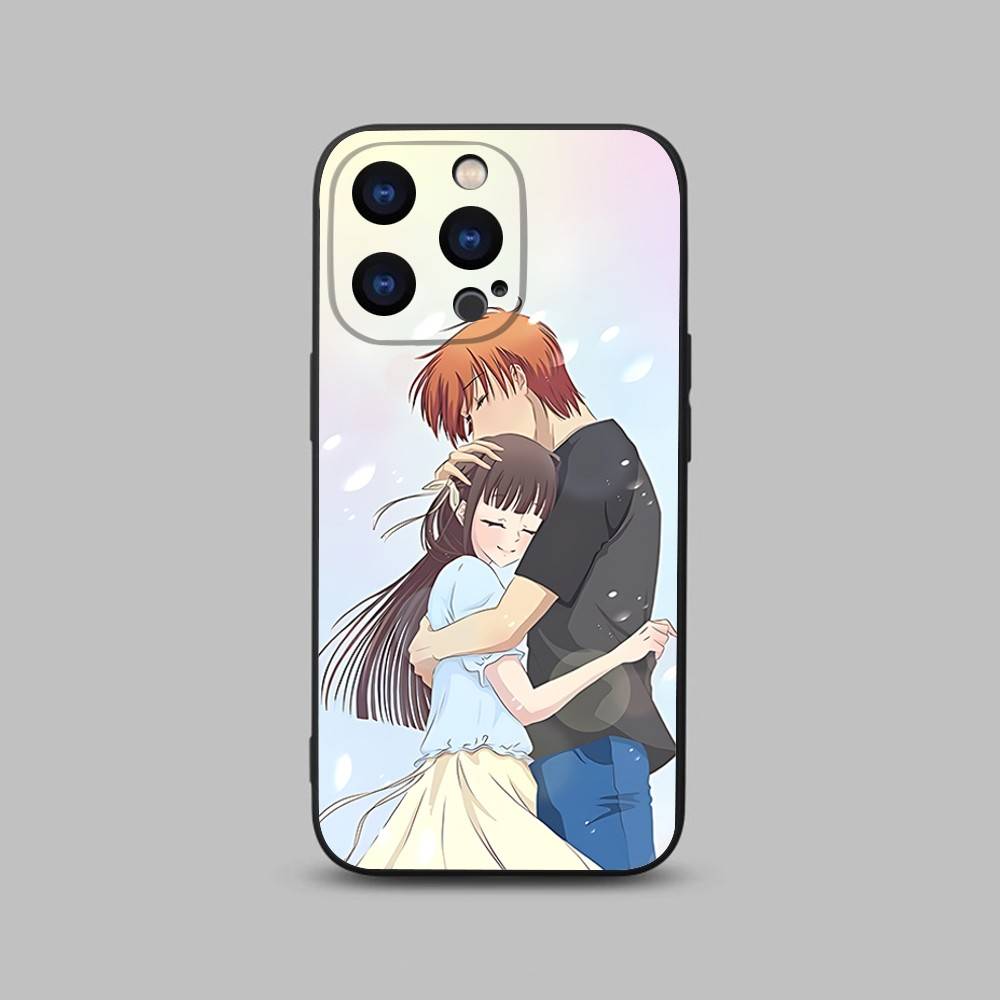 F-Fruit Anime B-Baskets Phone Case For iPhone 17,16,15,14,13,12,11,Pro,Max,Plus,X,XS,SE4,E,Mini,Soft Black Case