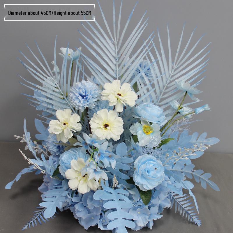 Artificial Wedding Aisle Flowers: Hotel Table Arrangements & Decorative Flower Balls for Stage and Welcome Area