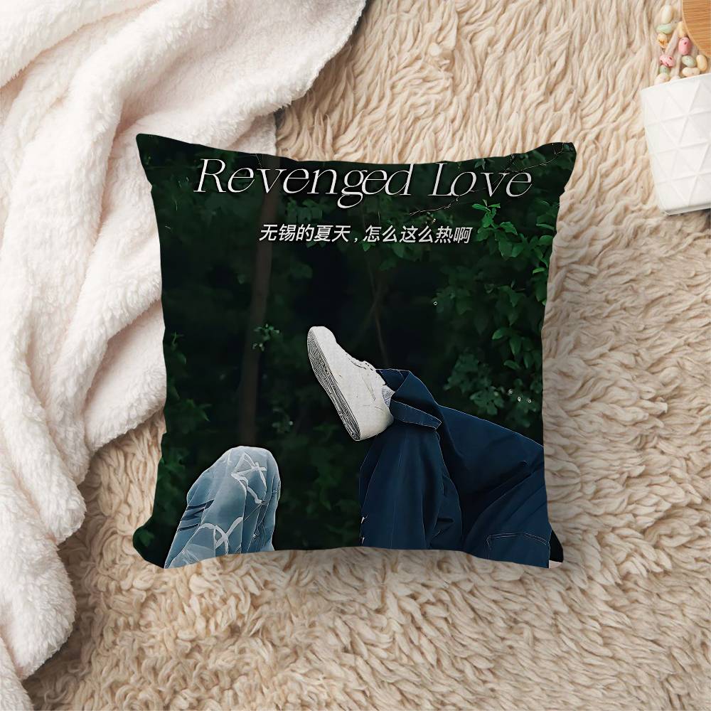 RRevenged Love Movie Cushion Cover Pillow Cover Decor Pillowcase Printed Cushion Case for Couch