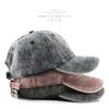 Female Autumn and Winter Personalized Retro Solid Color Light Board Denim Baseball Cap Outdoor Men's Travel Sunscreen Sunshade Cap