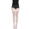 Women's Long Tube Stockings Sexy Sheer Lace High Leg Stockings Female Solid Color Transparent Over Knee Socks