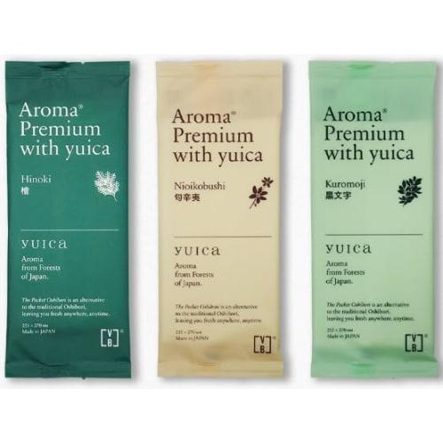 [30 Pieces] Aroma Oshibori AROMA Premium with Yuica Aroma Premium 3 Types X 10 Sets (30)