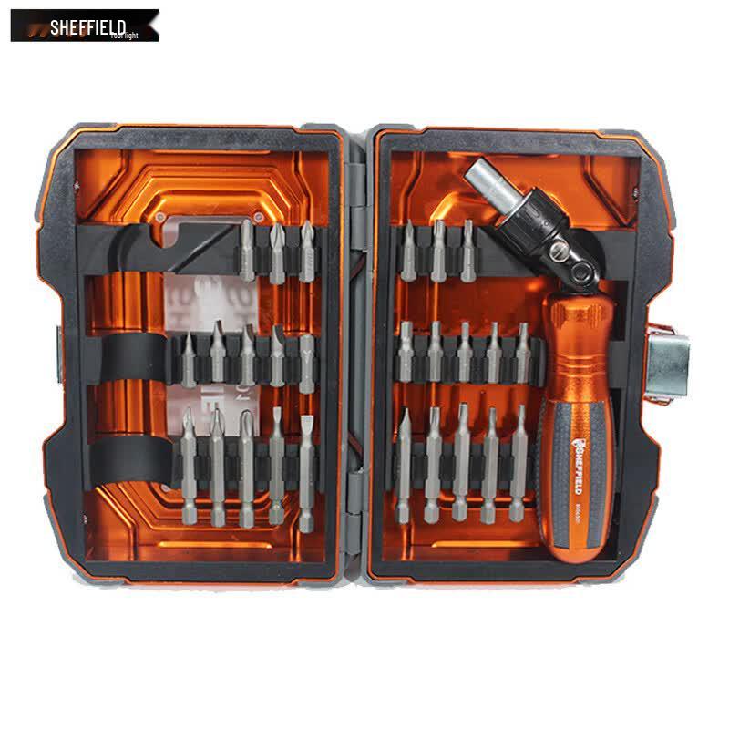 Gangdun 27-Piece Ratchet Screwdriver Fastener Set