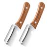 Multi-Peeler with Stainless Steel Blade & Wood Handle Bottle Opener Efficient Vegetable Fruit Peeler for Potatoes Carrots Quick Peeling Kitchen Tool