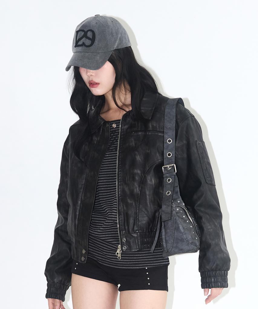 ILLIGO 129 Applique Ball Cap Deep Charcoal