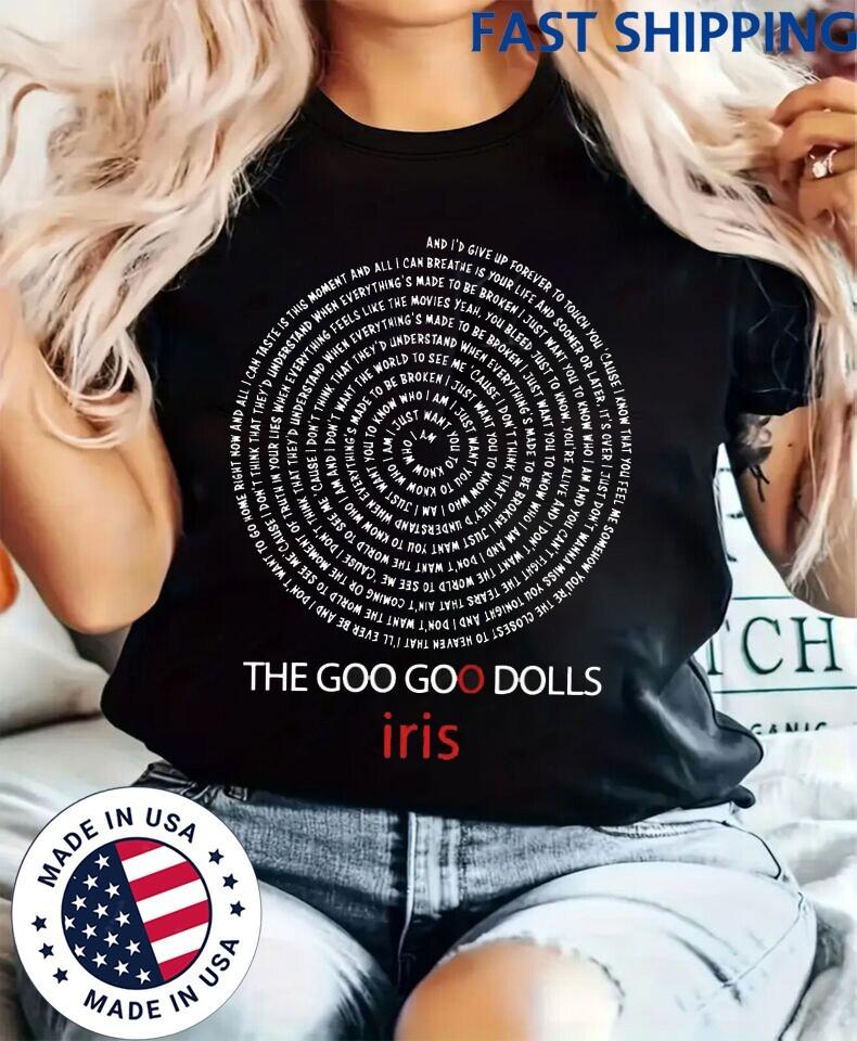 The Goo Goo Dolls Iris Gift For Fans Unisex All Size Shirt Unisex T-Shirt M