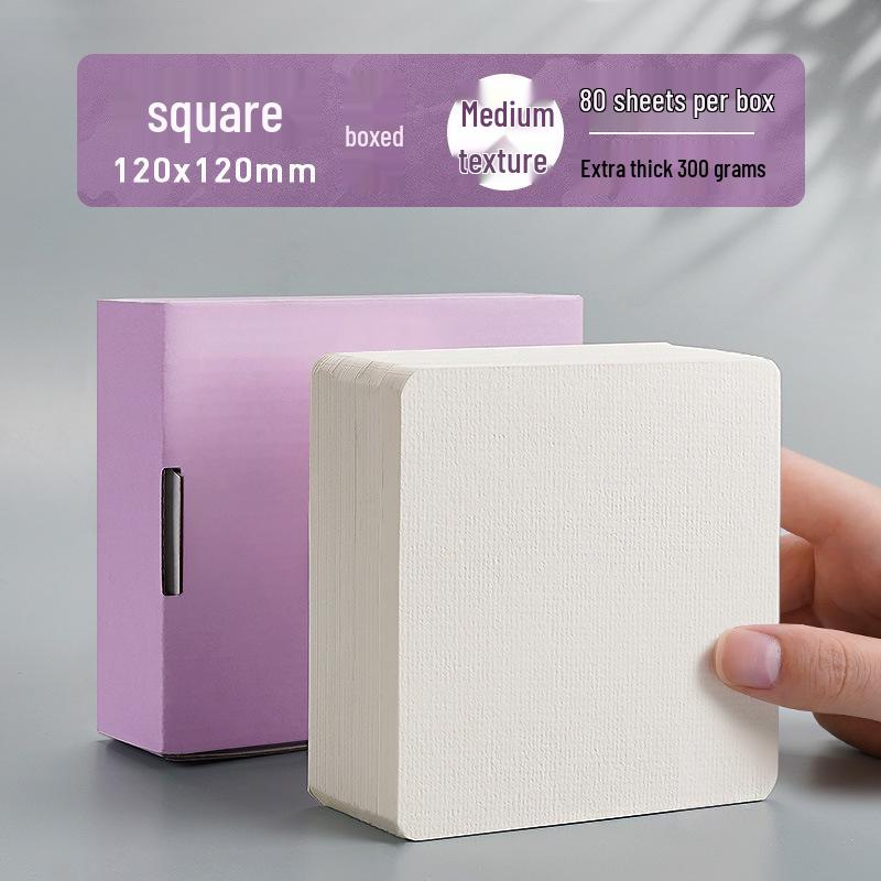 Yuanhao Handgemalte Kunst Aquarell Postkarten- & Lesezeichen-Set