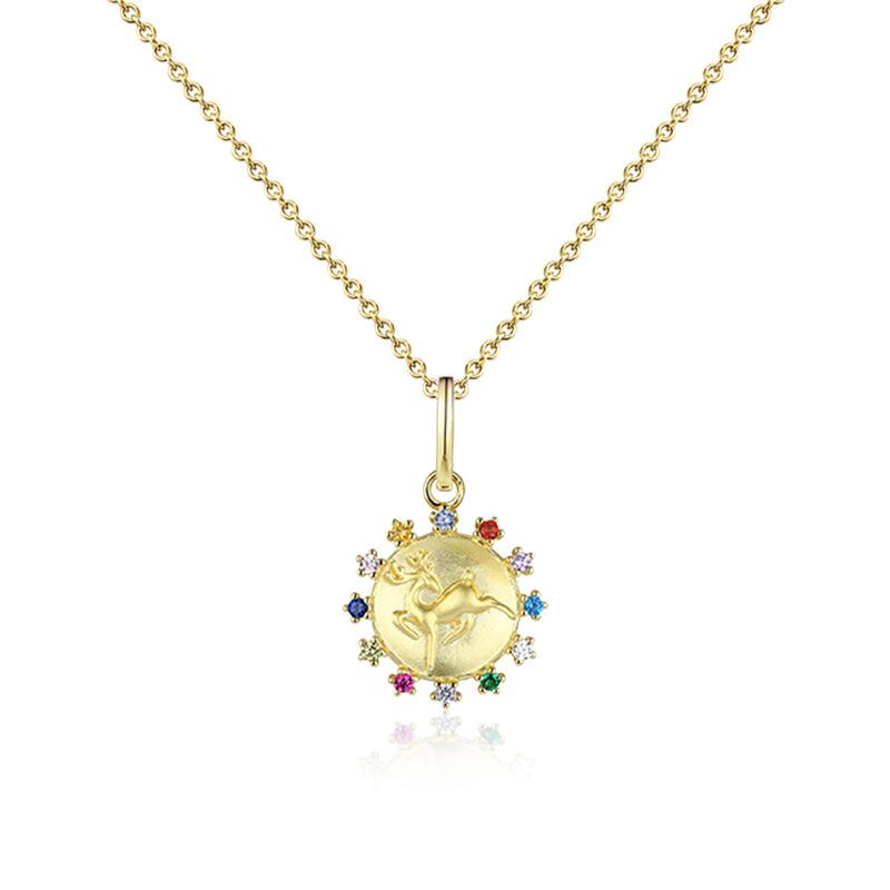 S925 Sterling silver Yilu has your necklace women s versatile high-end collarbone chain Chinese style jewelry 925 silver