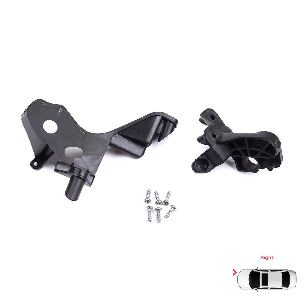 BHL574-2 Headlight Holder Mount Repair Bracket Tab Set Right Side for Citroen C4 MK2 B7 NC 2009-2018 DS4 MK1 NX 2010-2015 6212H0