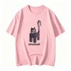 Humor Versatile Fashionable Printed Daily Unisex Tshirts Loose Solid Classic Style Shortsleeves Streetwear Slim Fit Tops