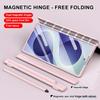 Wristband Holder Hinge Phone Case For Samsung Galaxy Z Fold 8ultra 7  With Pen Slot & S Pen Screen Protector Film Protect Cover