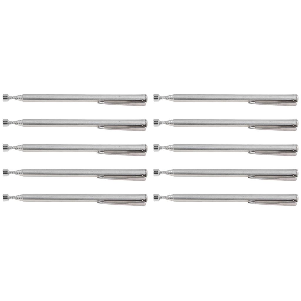 10-teiliges Teleskop-Magnet-Pickup-Tool aus Edelstahl mit Taschenclip