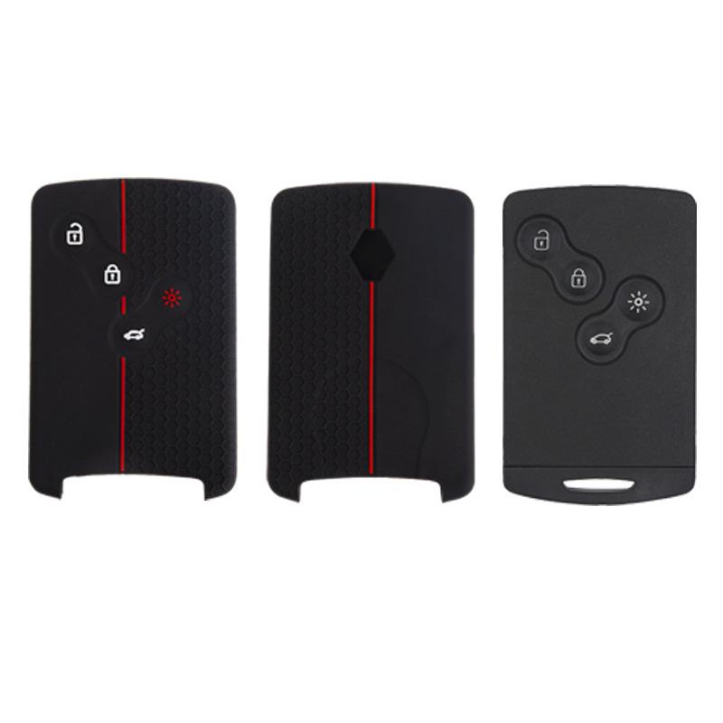 Renault Kadjar Smart 4-Button Silicone Key Cover for Koleos, Duster, Captur