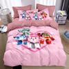 NEW Cute cartoon super wings Bedding Sets exquisite supplies set duvet cover bed comforter set bedding set luxury birthday gift