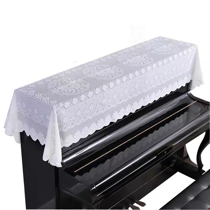 Lace Piano Covers Dust-proof Household Furniture Electronic Digital s Protective Cover Upright  Dust-cover Home Decor
