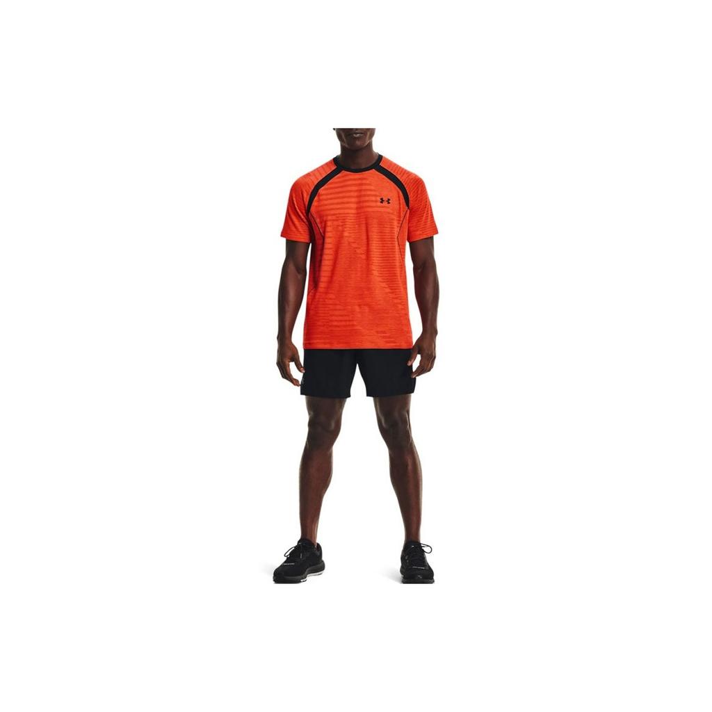Under Armour Lightweight Quick-Dry Running Shorts Men Bottoms Black 1365673-001