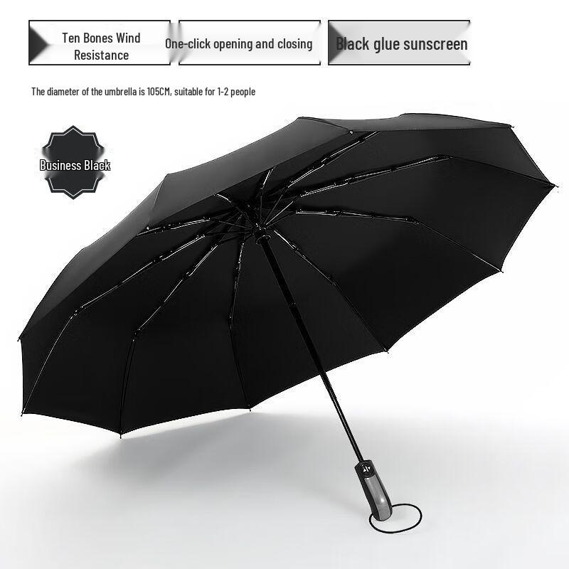 

Qiu Qiao Automatic Reinforced Triple Fold UV Protection Umbrella