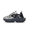 MLB New York Yankees Cuir Synthétique Tendance Mode Confortable Décontracté Sport Épaisse Semelle Augmentant la Taille Basse Chaussures Papa 3ASHWD15N-50BKS