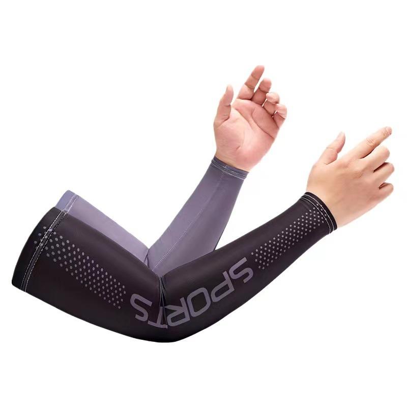 

Sunscreen sleeves ice silk ice sleeves men s ice silk summer arm guards takeaway driving ice cool fishing thin arm slee Practical Use One Size