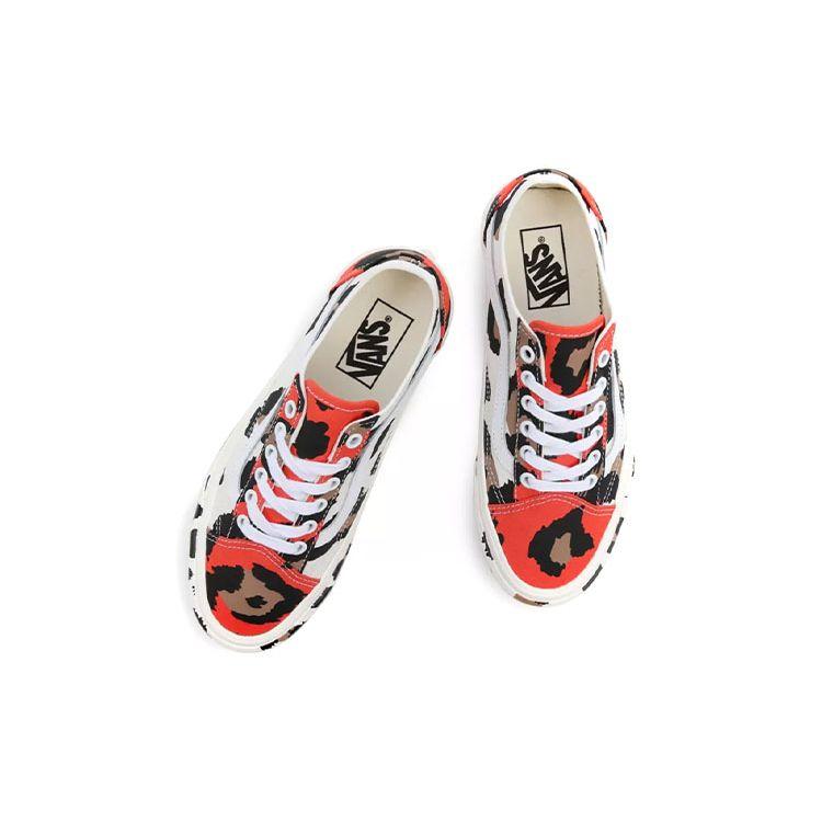 Vans Animal Old Skool Tapered Unisex Black White Red Leopard VN0A54F4B6B