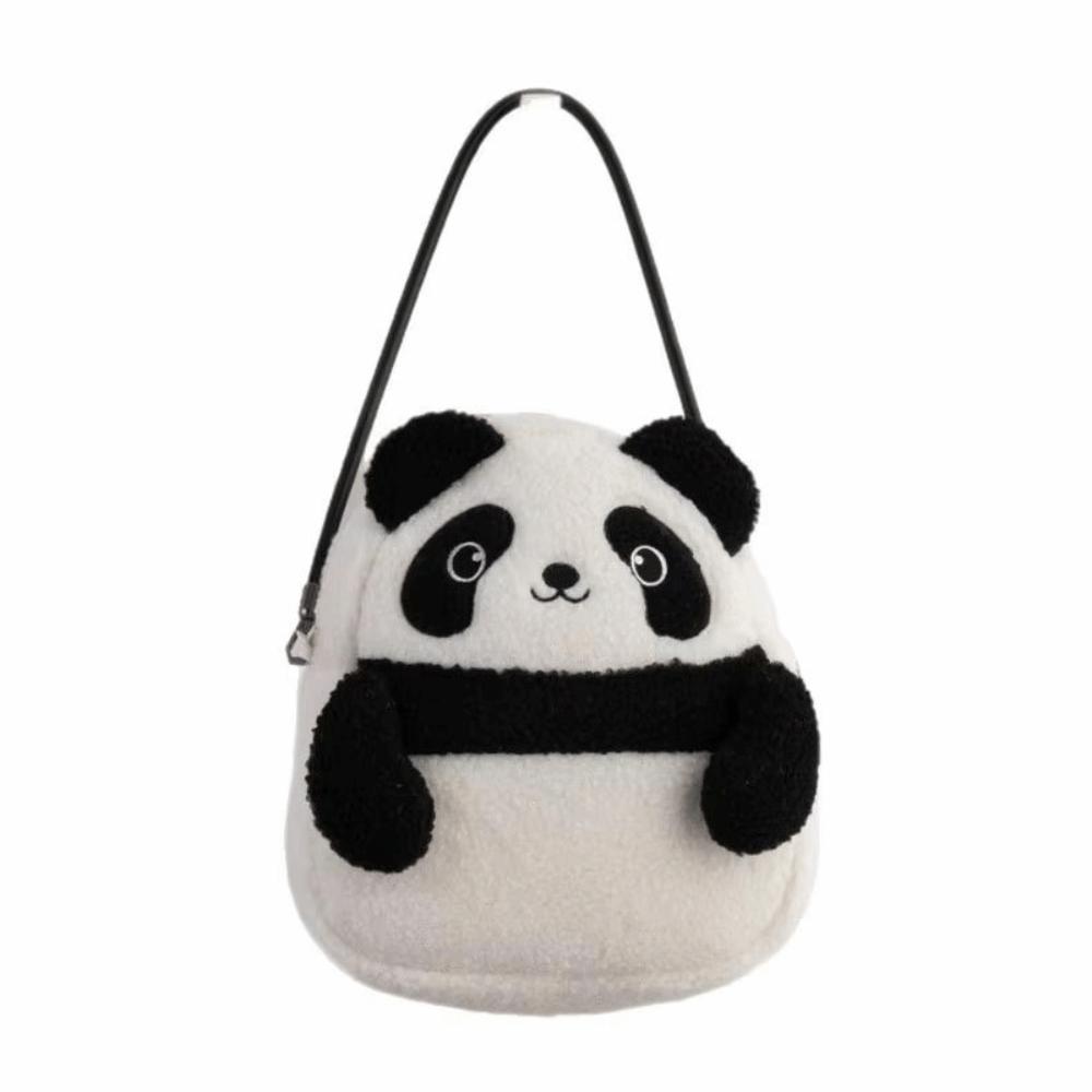 Soft Panda Shoulder Bag Sweet Student Schoolbag Plush Rabbit Handbag Travel/Outdoor
