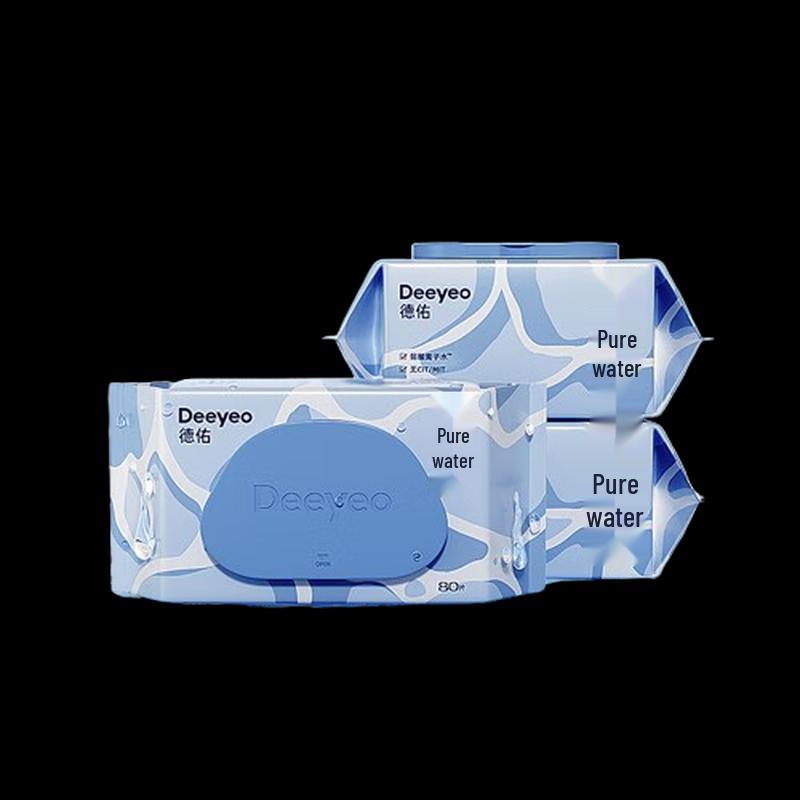 DEEYEO Pure Water Wipes